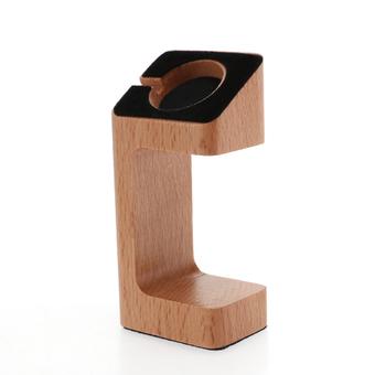 Wooden Charging Stand, Dock, Station, Bracket, Holder for Apple Watch 38mm and 42mm Light Mahogany  