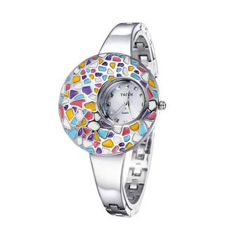 Yaqin Epoxy Painted Surface Fashion Lady Watch (Intl)  