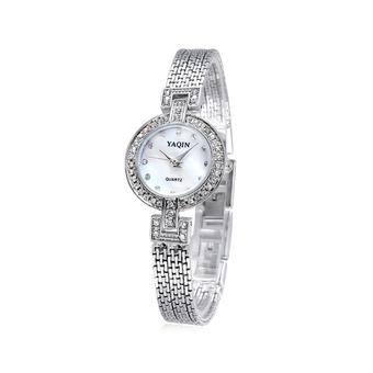 Yaqin Women's Silver Alloy Strap Watch 2200  