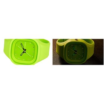 Yika Waterproof women Men‘s LED Digital Sports Watches Silicone Sport Quartz Wrist watches (Green) (Intl)  