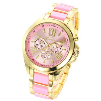 ZUNCLE Fashion Bussiness Men Wristwatch Quartz Watch(Pink)  