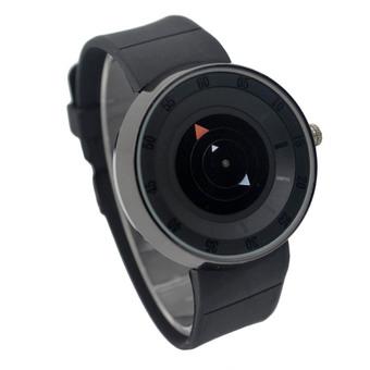 ZUNCLE Men's Fashionable Quartz Wrist Watch (Black)  