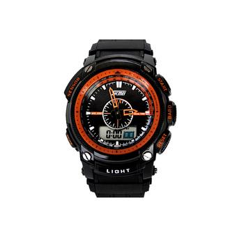 ZUNCLE SKMEI Dual Display Fashion Watch (Orange)  