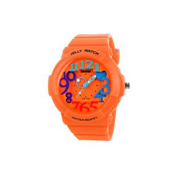 ZUNCLE SKMEI Female Wild Cool Sports Digital Watch (Orange)  
