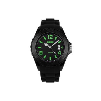ZUNCLE SKMEI Male/Female Quartz Digital Waterproof Watches (Black Green)  