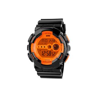 ZUNCLE SKMEI Male/Female Wild Cool Sports Digital Watch (Orange)  