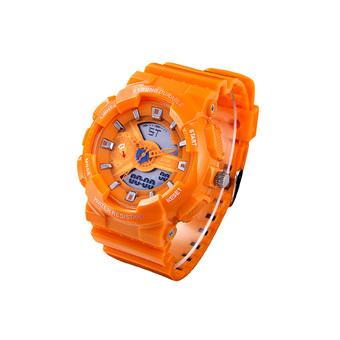 ZUNCLE SKMEI Male Waterproof LED Light Fashion Watch (Orange)  